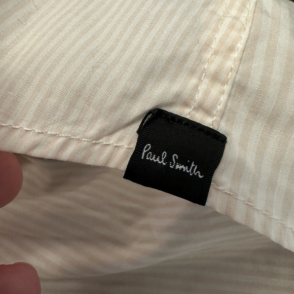 Paul Smith pink & white striped button down - Picture 14 of 15